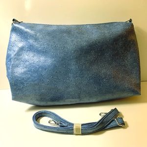 NWOT Light Blue Tote Shoulder Purse